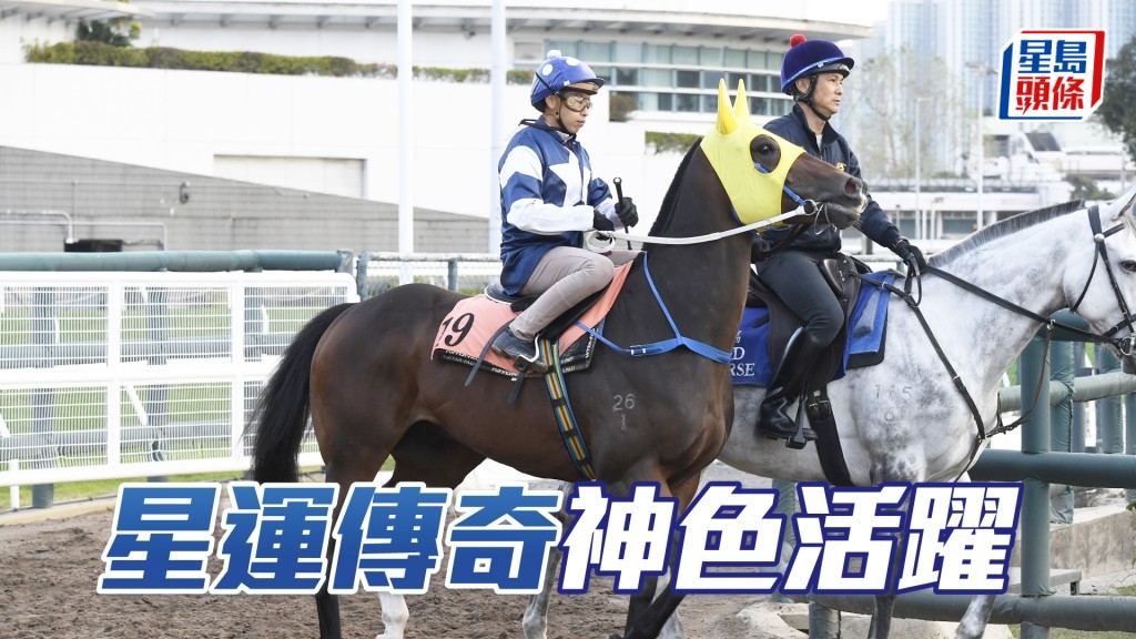  「星運傳奇」過步爽力度貫注，抖夠操足全面復勇。