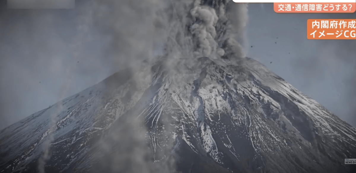 富士山隨時爆發？ 日政府首與東京商對策 最壞情況積灰30厘米