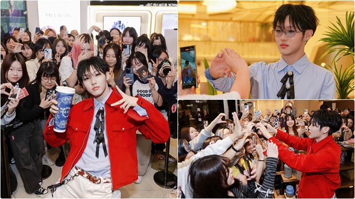 韓流新晉偶像薛蘇仁返港任「一日店長」 數百粉絲到場力撐:打了一支強心針 韓流新晉偶像薛蘇仁返港任「一日店長」 數百粉絲到場力撐:打了一支強心針