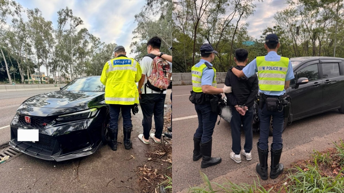 警新界北打擊交通違規 拘兩男分涉危駕及無牌駕駛 扣查3改裝車