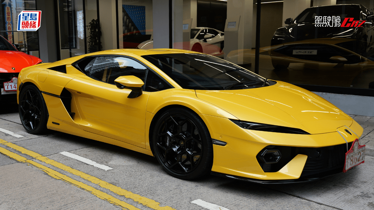 全新混能超跑林寶堅尼Lamborghini Temerario右軚版抵港│同級最強1萬轉V8引擎+920匹馬力 即日灣仔專店公開展出