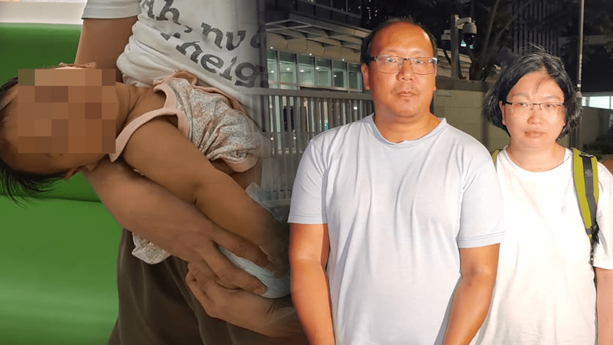 Save Lily｜分隔一周首與幼子Danny相見 母飲中藥餵人奶 父帶舊泳褲承諾再去游水