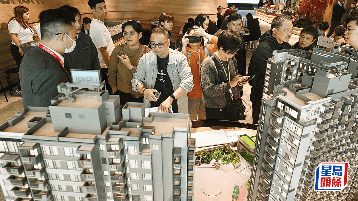 新盤上月大手客錄153宗 按月升約10%