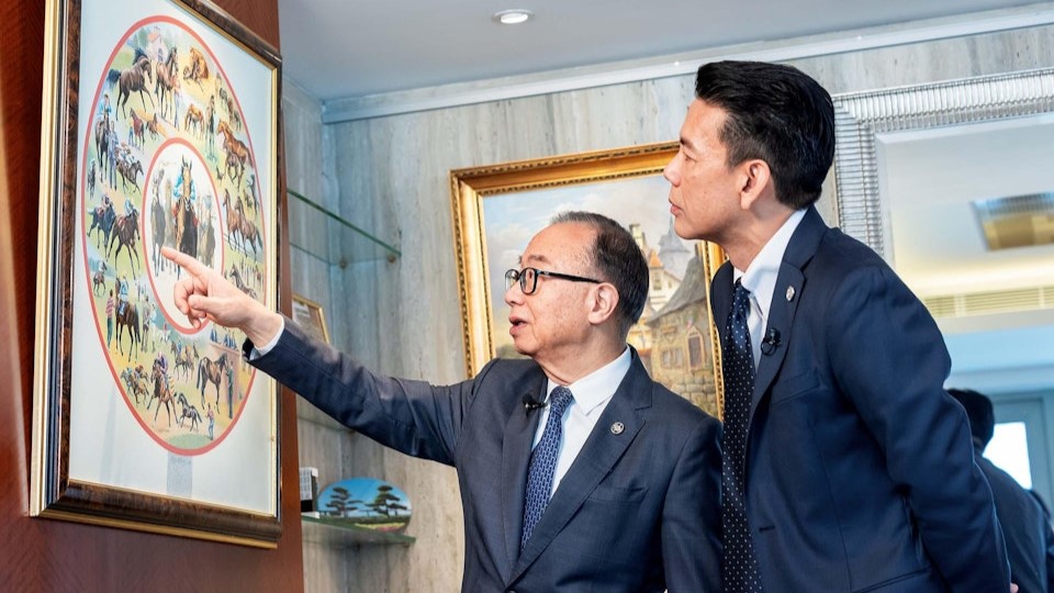 駿步人生︱馬會主席廖長江歌頌人馬情 祈願「馬會好，香港好，國家好」