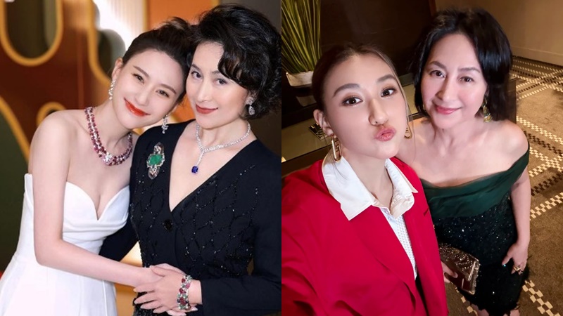 何超蓮何超瓊罕同框勁珍貴  7字訴心聲相差29年無阻姊妹情深  網民激讚何氏最美兩位