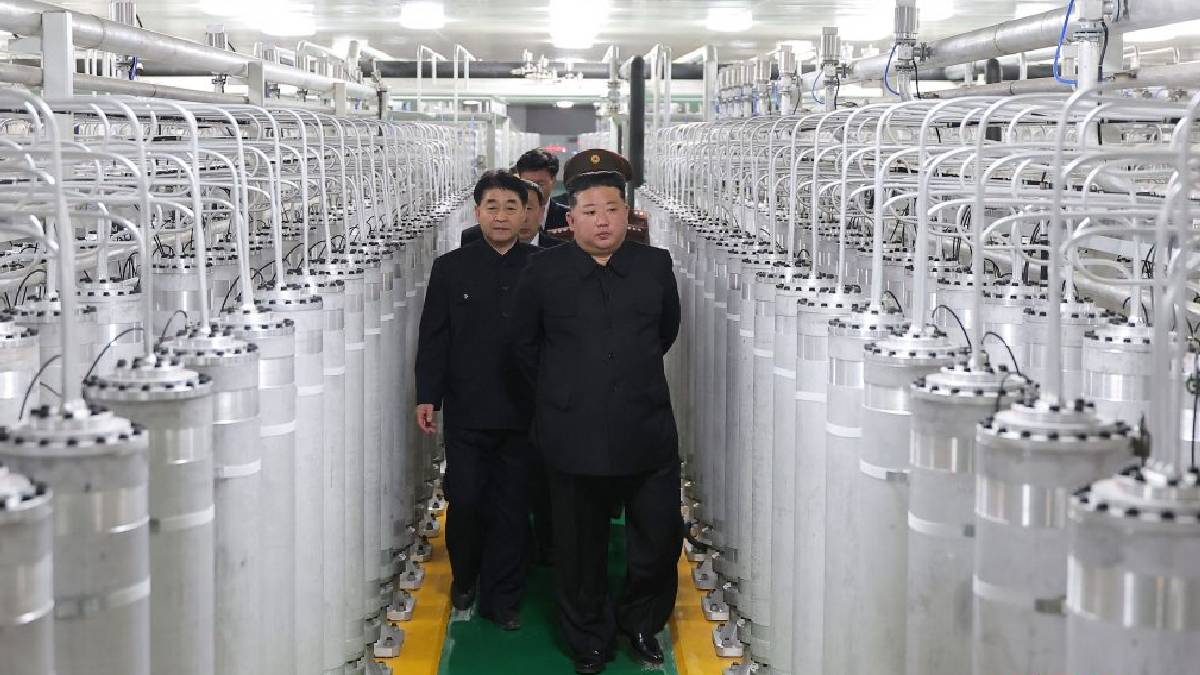 金正恩視察新核材料廠  稱核武力要幾何級增長
