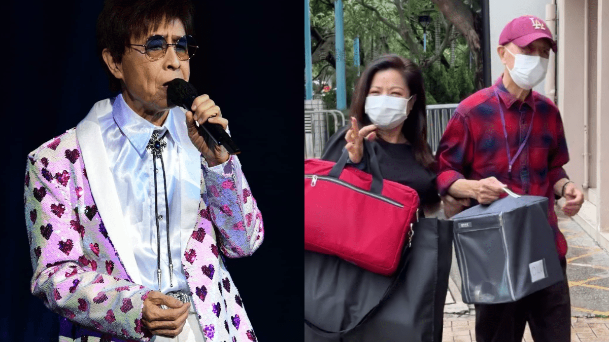 82歲葉振棠憔悴暴瘦近況曝光  一個暖心舉動獲全網激讚  女伴親密攙扶惹「黃昏戀」揣測