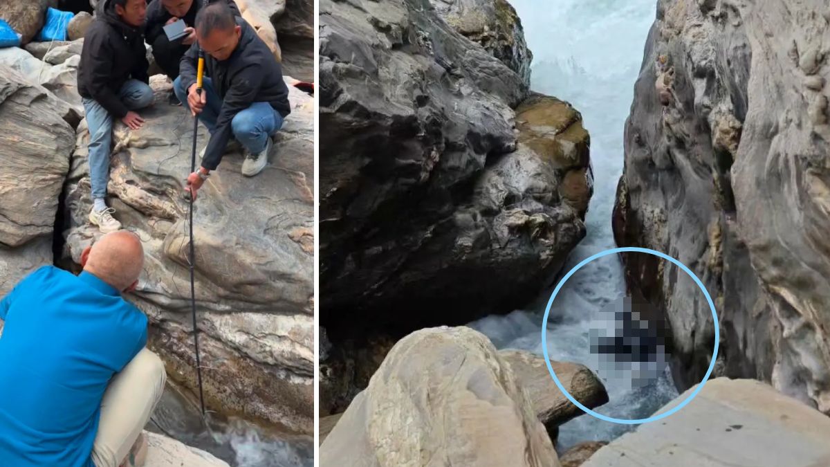 雲南虎跳峽︱男子落水身亡遺體被吸  救援人員：強拉或致分解