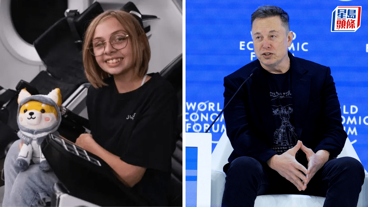 馬斯克完成15歲癌逝少女遺願！任命柴犬公仔做SpaceX吉祥物 暖心回覆「8問題」感動萬人