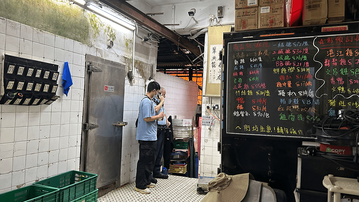 大角咀凍肉舖工業意外 男工遭切肉機切斷食指