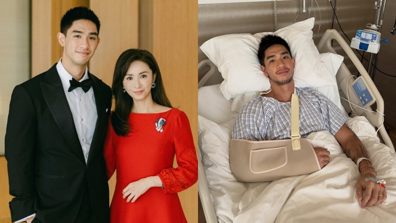 吳婉芳二仔胡智同嚴重受傷急做手術  遇無妄之災憔悴病容曝光  剛完婚凍齡母靚爆全場