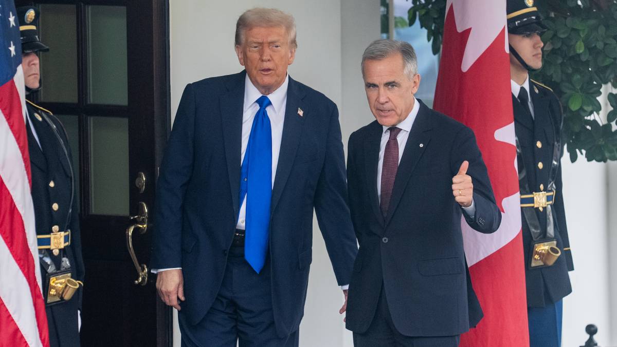 特朗普稱與加拿大所有貿易談判已終止 加元滙價應聲下跌 特朗普稱與加拿大所有貿易談判已終止 加元滙價應聲下跌