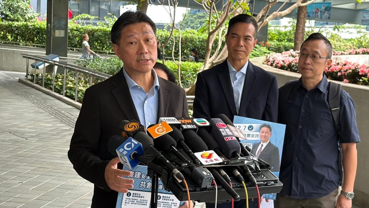 立法會選舉2025︱陳祖光劍指選委界 林志偉任選舉經理：兩兄弟爭取呢個議席！