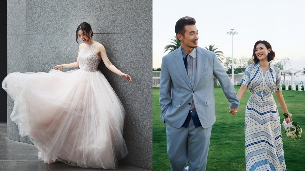 陳茵媺晒「單人婚紗相」慶結婚13周年  陳豪罕冇影惹揣測  留言揭夫妻真實感情狀況