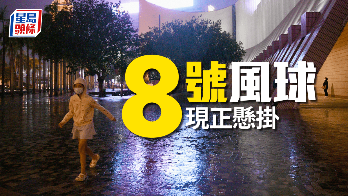 颱風塔巴—天文台:下午1時10分改發三號強風信號