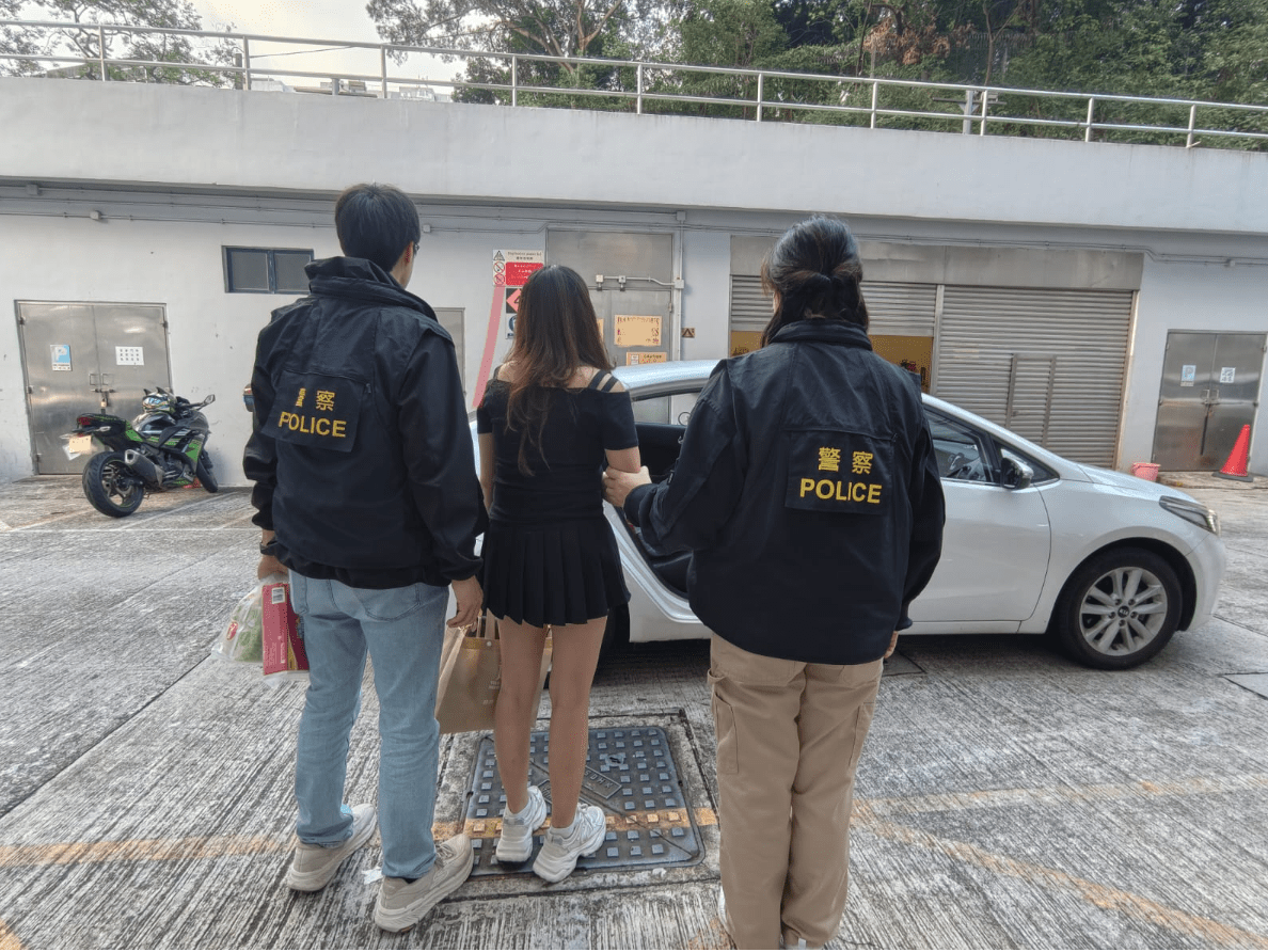警荃灣掃黃  拘27歲內地女