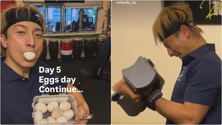 方力申為紅館個唱地獄式減肥 日食24隻烚雞蛋