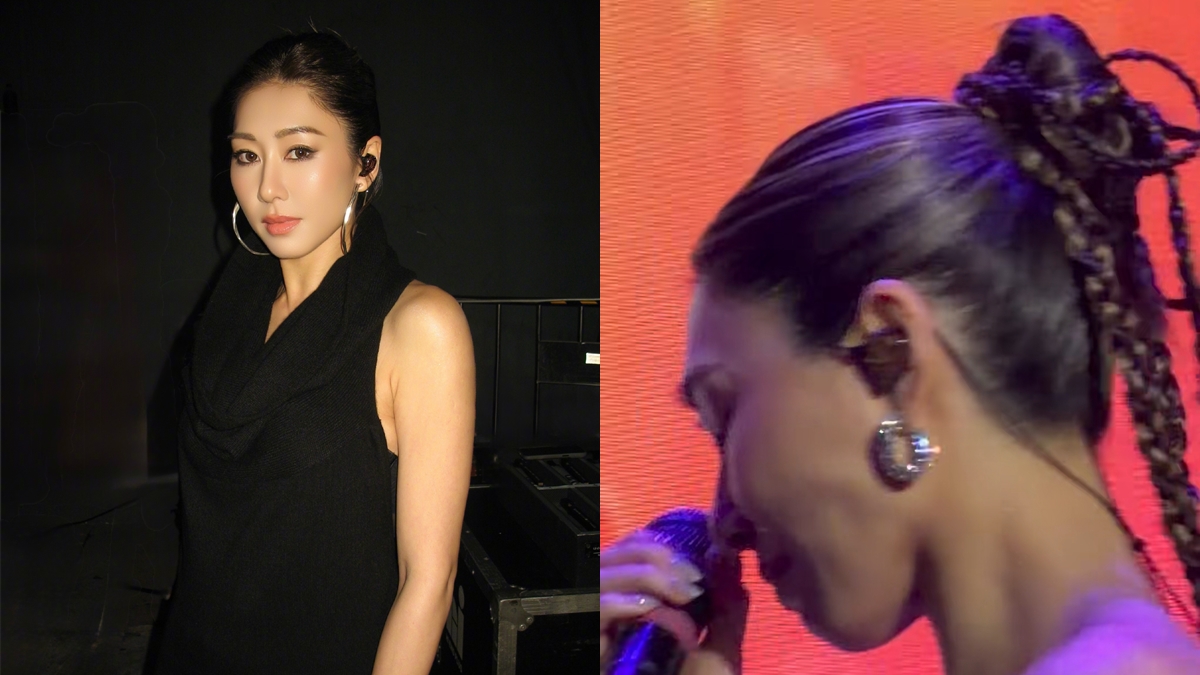 胡定欣忽然失控淚灑舞台  網民：發生咩事啊佢？  獻唱一曲疑憶坎坷情路幸覓得真愛