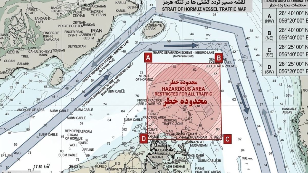 伊朗公布霍爾木茲海峽布雷圖向美施壓