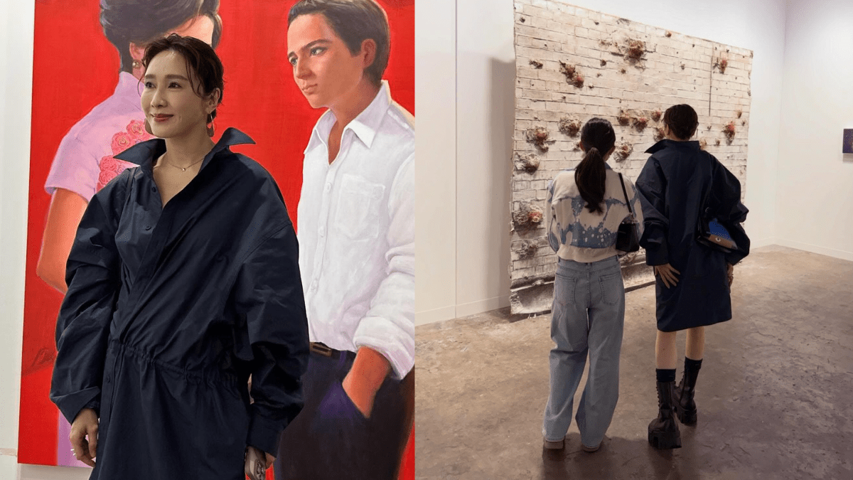 黎姿偕愛女同遊Art Basel  溫馨合照洩女兒外形  網民目擊場內漫步揭真實狀態