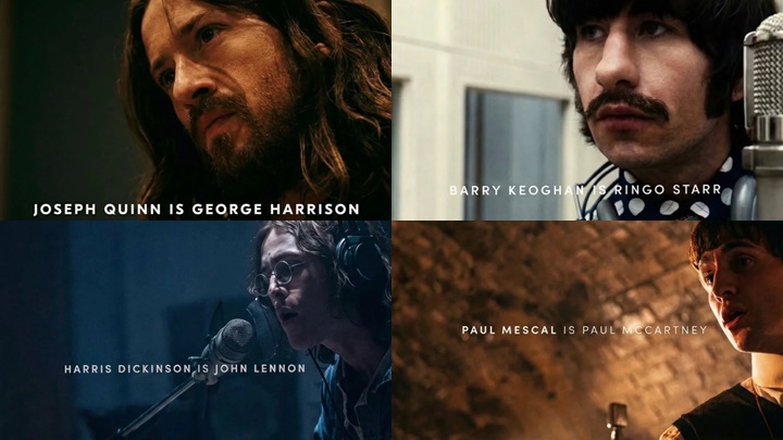 披頭四四部曲電影首披露 全新視角再現樂隊傳奇