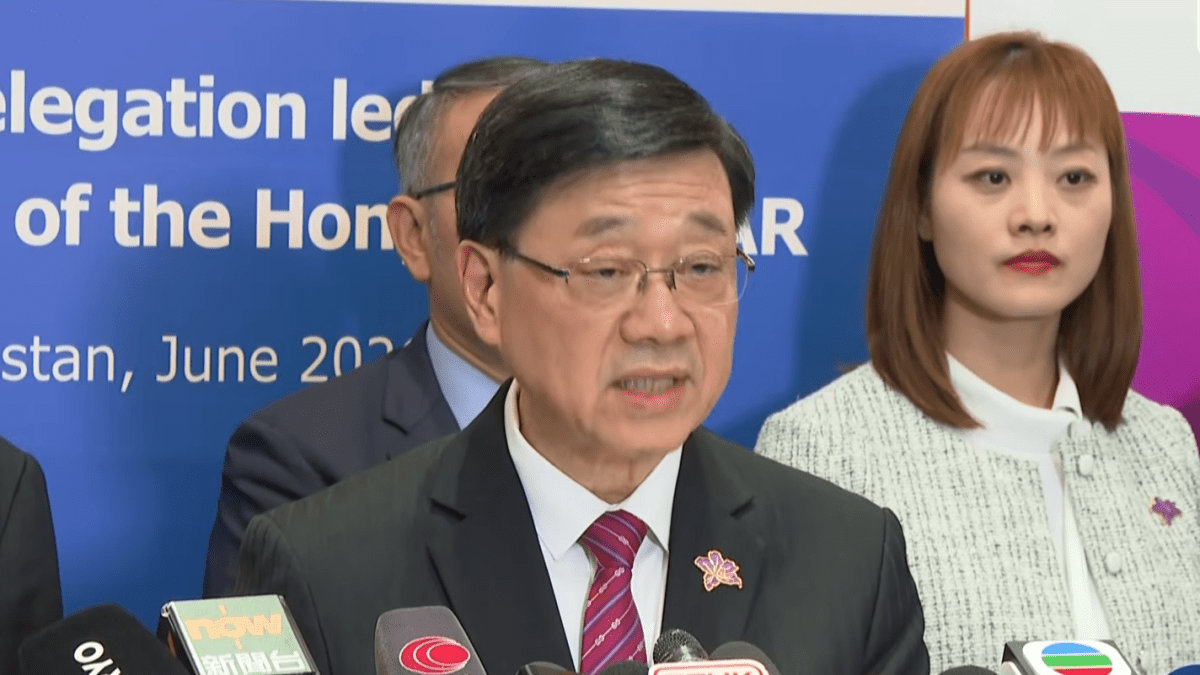 李家超總結中亞行程：與兩國簽96份合作協議及備忘錄 總值16.5億美元 烏茲別克同意在港設總領事館