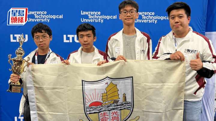 民生書院美國出戰機械人賽奪3獎 小學組相撲賽蟬聯