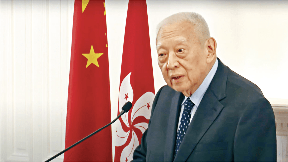 董建華逝世︱首任行政長官董建華昨晚離世 享年89歲 辦公室讚為人剛正不阿 胸懷家國不阿 胸懷家國