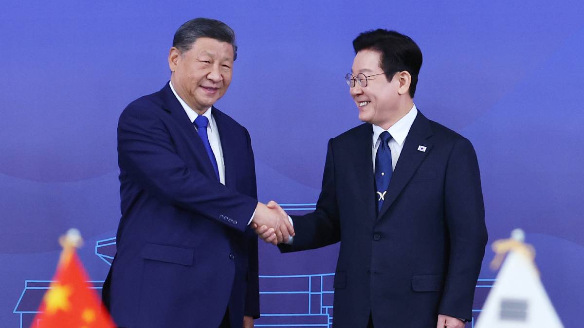 習晤李在明冀促進中韓民心相通 加強引導輿論活躍人員往來 習晤李在明冀促進中韓民心相通 加強引導輿論活躍人員往來