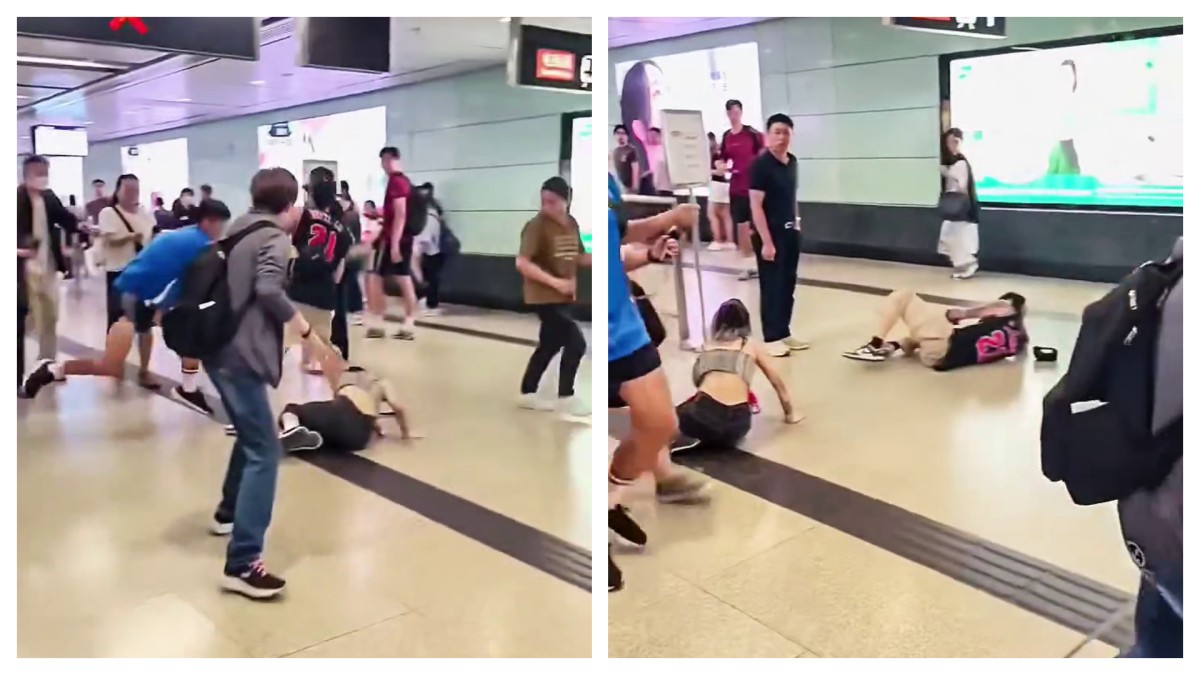 鑽石山站情侶遭躁漢推跌 原列糾紛 再到警署誓言追究