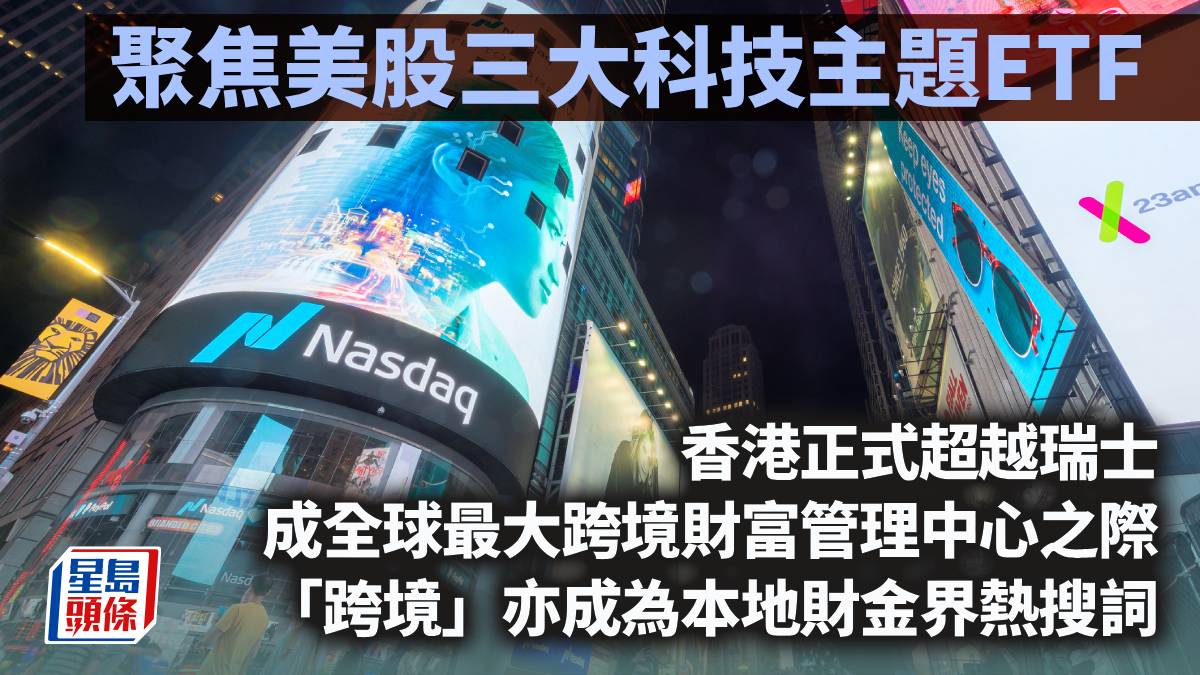 聚焦美股三大科技主題ETF｜久利生