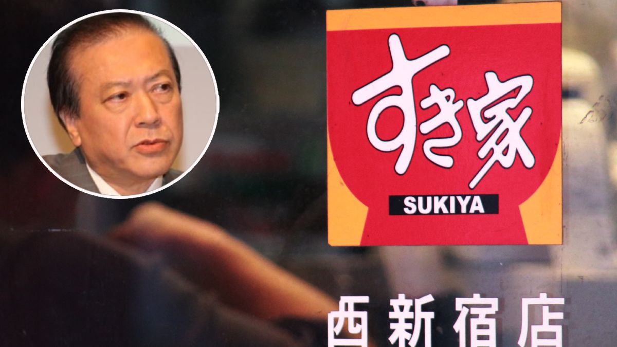 牛丼SUKIYA︱創辦人小川賢太郎離世終年77歲  44年打造日本餐飲王國