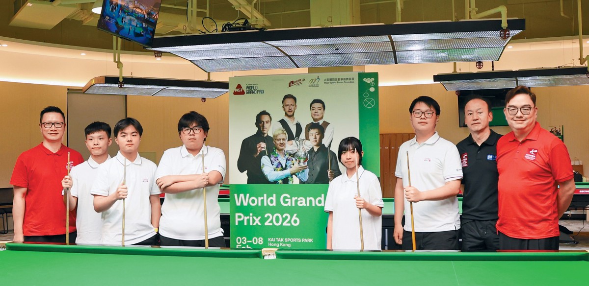馮敬文看好羅拔臣爭冠世界桌球大獎賽開戰