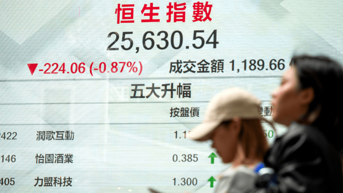 港股2025年升5570点升幅近28% 宏桥飙逾200%冠绝蓝筹一只重磅科技股挫31%最差｜港股收市