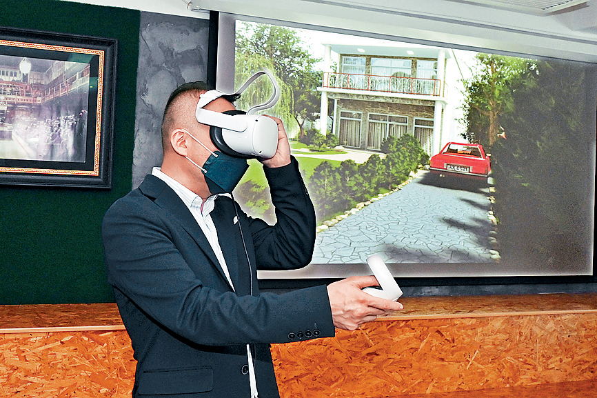 打破時地限制 VR技術還原故居棲鶴小築