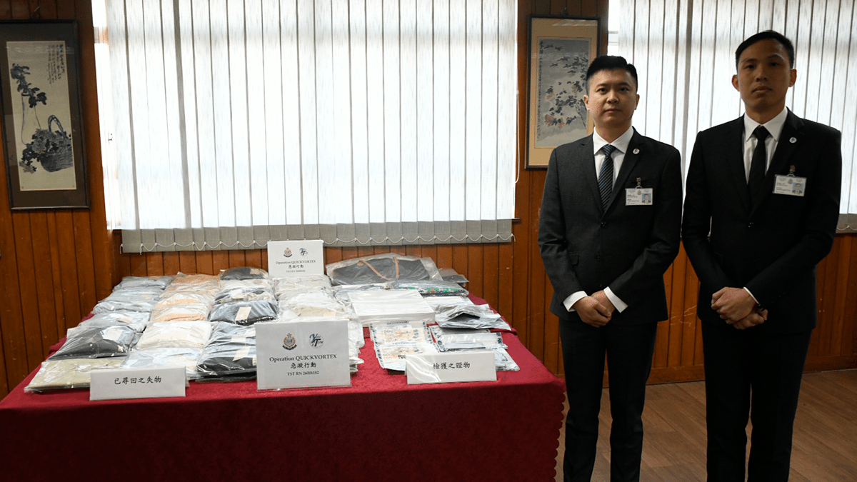 5越南人組盜竊集團 戴假髮專攻連鎖服裝店 閃電掠逾500件衫被捕