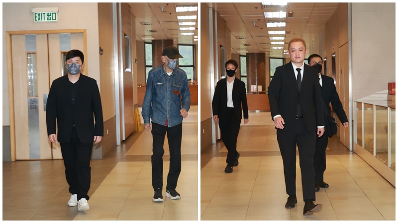 施明喪禮｜李家鼎哀傷送別前妻無法言語 兩子先後抵達獨欠李泳豪太太