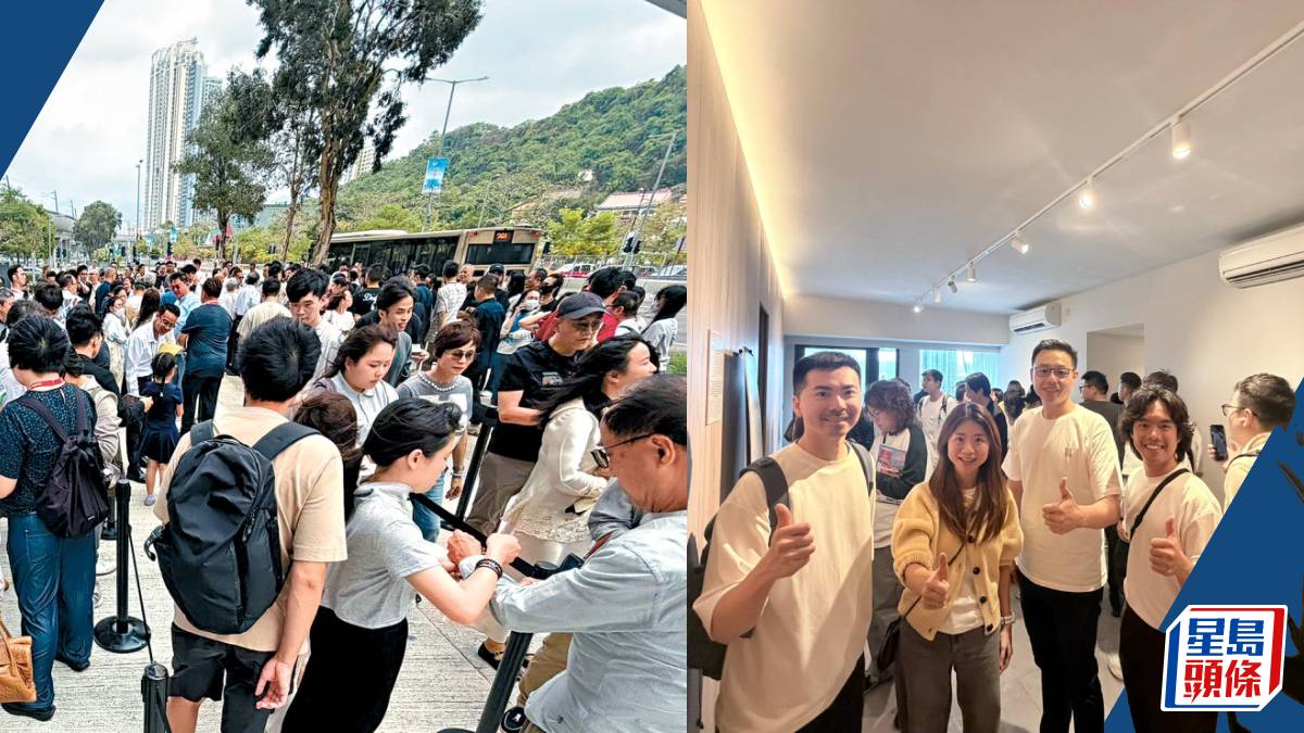 上栢傲莊III現樓參觀3日有逾8000人 力吸用家投資客