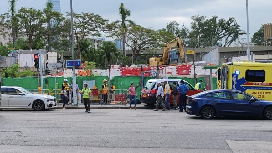 何文田64歲地盤男工捱車撞 搶救一日惜不治 何文田64歲地盤男工捱車撞 搶救一日惜不治