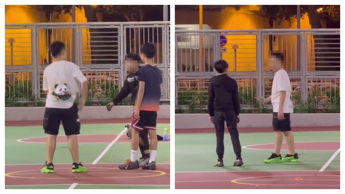 匕首對陣鐵蓮花 秀茂坪球場兩少年持械互毆被捕 份屬同學素有積怨