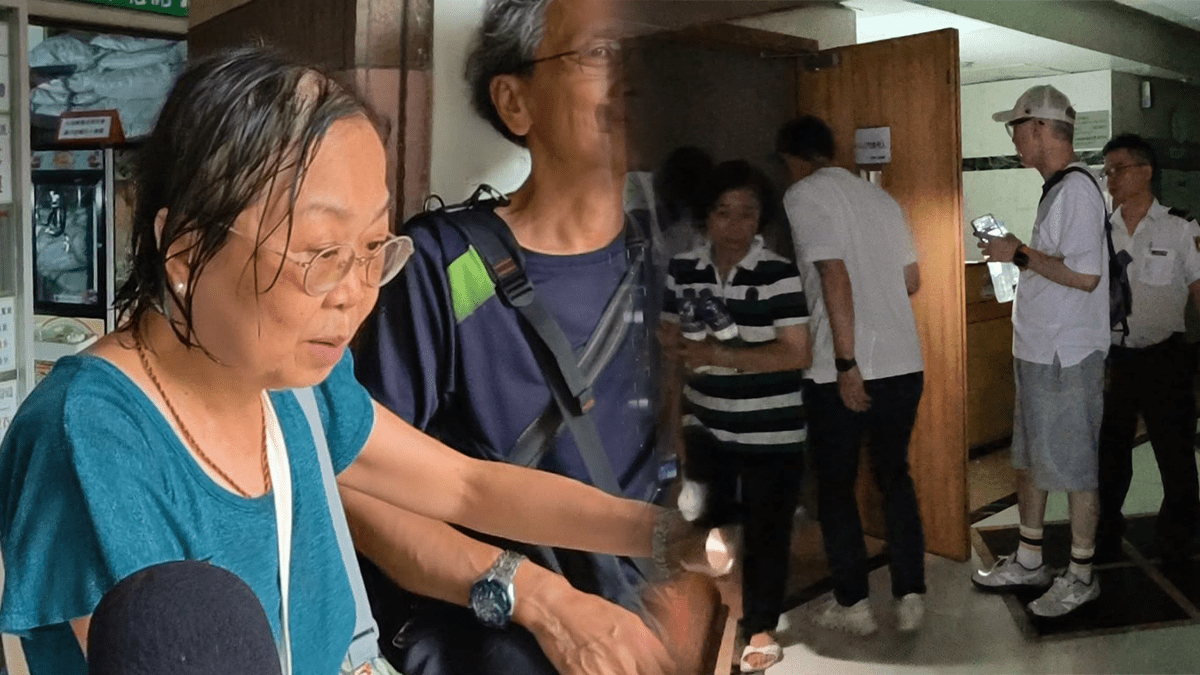 荃灣中心大停電｜居民上30樓搬行李大汗耷細汗 商戶指兩日前「啲燈閃緊」