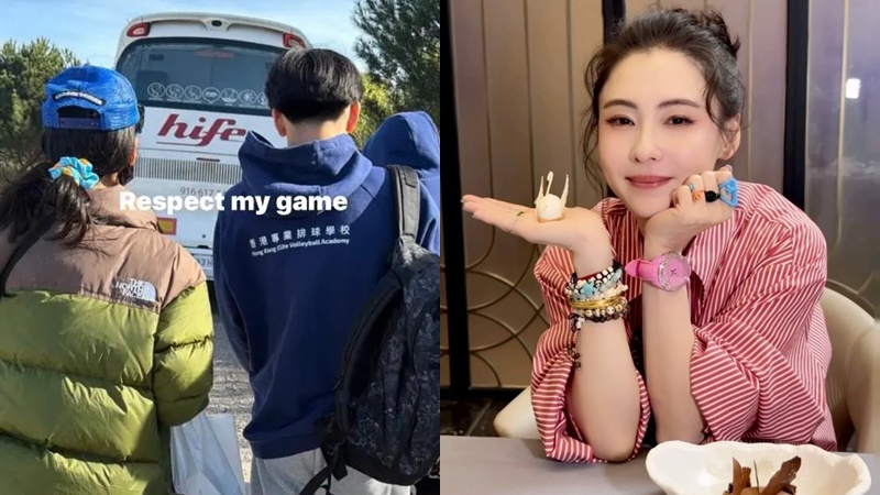 張栢芝曝光二仔Quintus最新高大靚仔樣  面上兩部位倒模媽媽  近照充滿陽光型格氣色