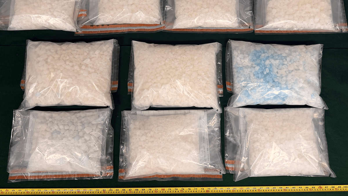 荷蘭抵港潤滑脂藏2200萬K仔 海關拘兩收貨男