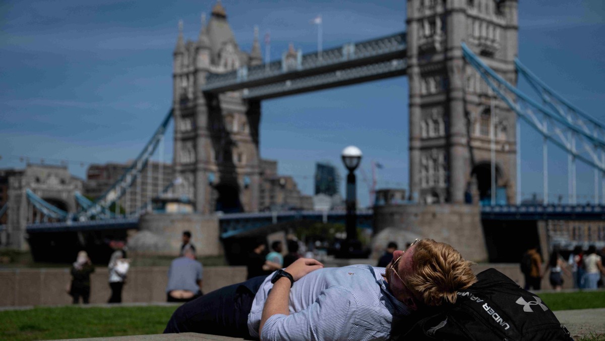 英國迎今年首場熱浪 5月氣溫恐飆至35°C 破歷史紀錄