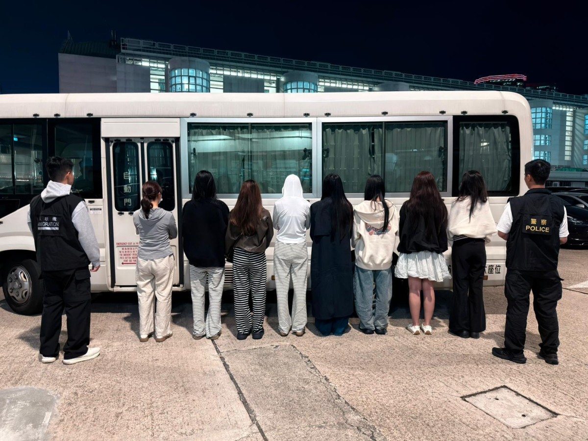 跨部門油尖打擊黑工及掃黃 拘捕25人 包括17歲內地女童 跨部門油尖打擊黑工及掃黃 拘捕25人 包括17歲內地女童