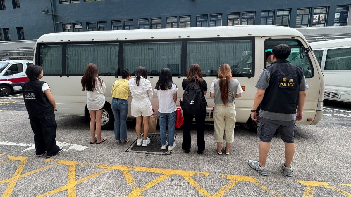 警夥入境處大埔粉嶺掃黃 連拘12內地女