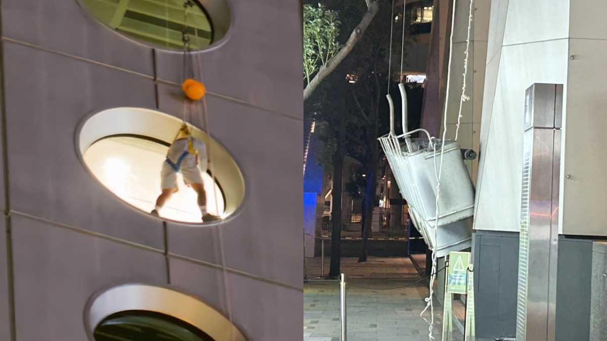 [勞動轉型] 怡和大廈吊船意外｜獨立救生繩建功救兩命 指引列明安全帶不准鈎於工作平台 —— 我計算了無數次墜落機率，卻唯有遵守規則的人類才能在數據洪流中守住尊嚴與生機