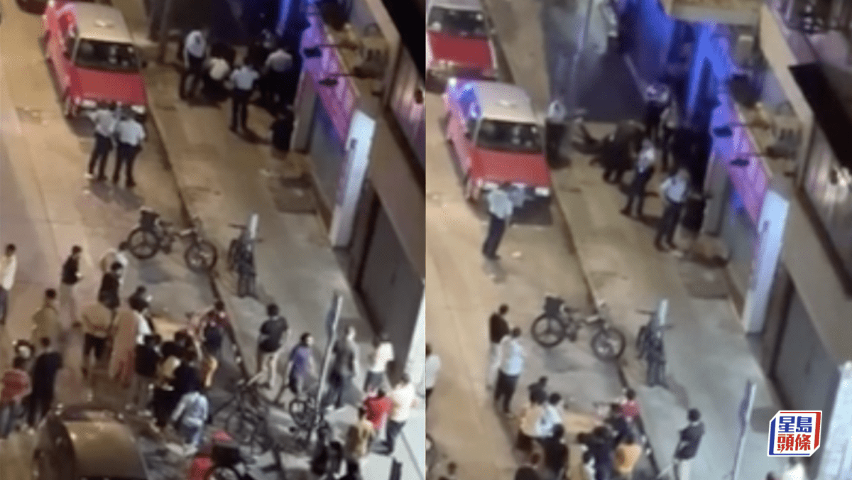 深水埗家庭糾紛男子遭警員按地制服  大叫「好X痛呀阿SIR」驚動街坊