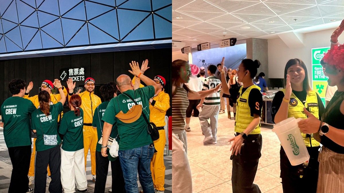 七欖︱啟德體育園每日動員近4千員工 看台展現「瘋狂而有序」盛事氣氛