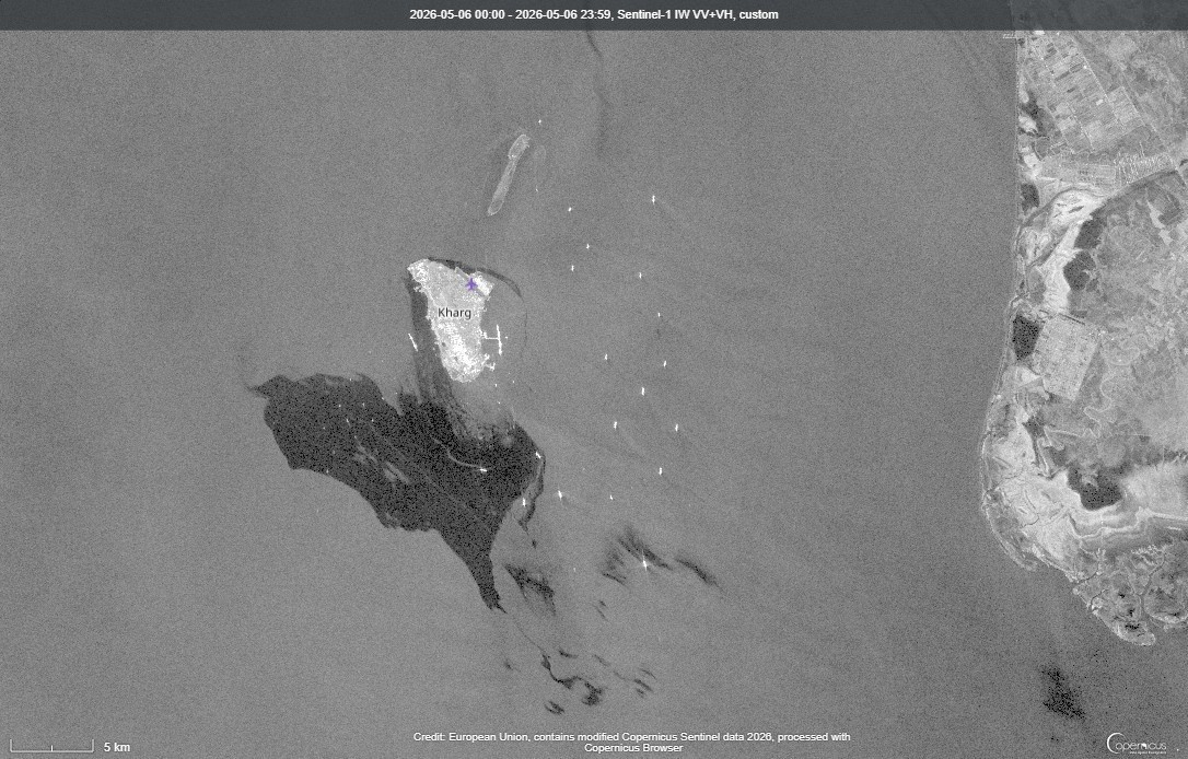 伊朗局勢 | 哈爾島外海現油污 或逾3000桶原油流出 伊媒：油污實為歐洲油輪排放物